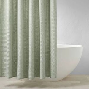 Casaluna target waffle shower curtain